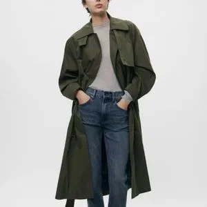 Zara Jackets Coats Nwt Zara Water Repellent Trench Zw